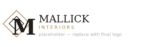 Mallick Interiors logo